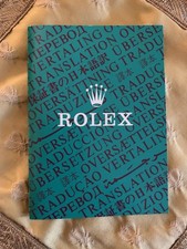 Rolex Libretto Opuscolo