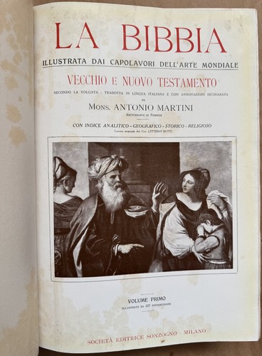 Bibbia vecchio nuovo - la, e