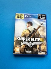 SNIPER ELITE 3 III PS4