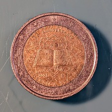 Moneta due 2 euro 50°