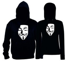 V per Vendetta Felpa Cappuccio