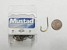 Ami MUSTAD Limerick Ref. 505-BR Size 2/0 Pezzi 25 MU146
