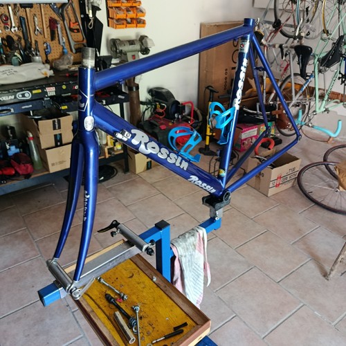 Bici rossin titanio - titanio,