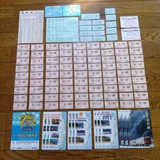 Set 121 biglietti treni e