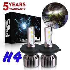 Coppia Lampadine Faro LED H4 Luminose per New Holland TG210, TG215, TG230, TG245