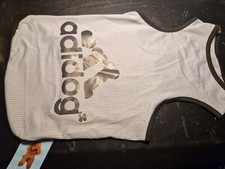 adidog Shirt Grigia Vestito cloth abito Cane Bulldog Chiwa Pincher 45 Cm XXL