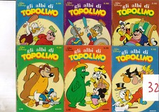 TOPOLINO ALBI  6 FUMETTI