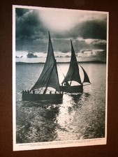 La pesca nel 1935 Paranze che