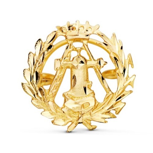 Insignia pin solapa oro 18k - oro,
