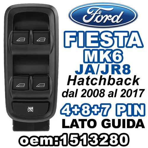 Pulsantiera lato guida - pulsantiera,
