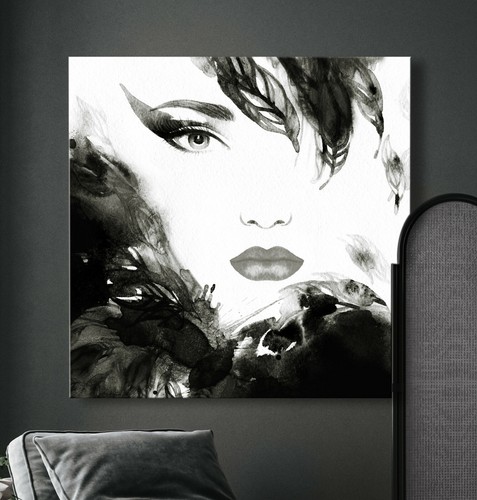 Way tela immagine nero - tela,