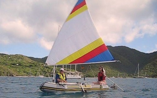 Sail kit for your intex - sail,