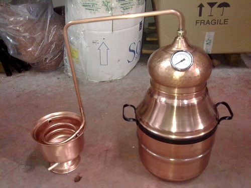 Distillatore alambicco rame - alambicco,