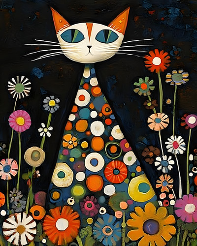 Gatto popolare bianco - , e