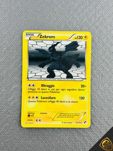 Zekrom 114 rara holo foil - rara,