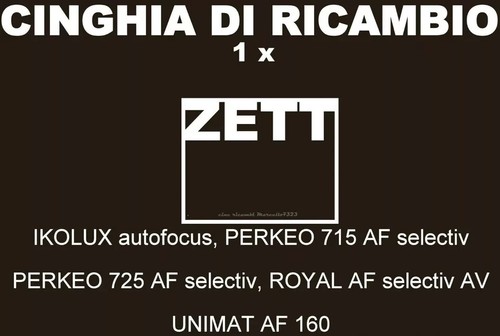 Cinghia ricambio motore - ricambio, 1