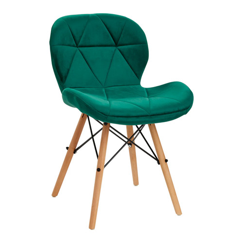 Sedia poltroncina velluto - sedia,