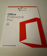 Microsoft Office Pro Plus 2019 1 PC scheda prodotto a vita al dettaglio Lifetime 1 utente