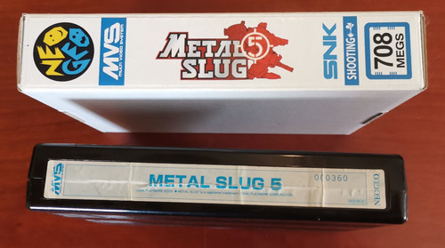 Metal slug neo geo mvs - 5,