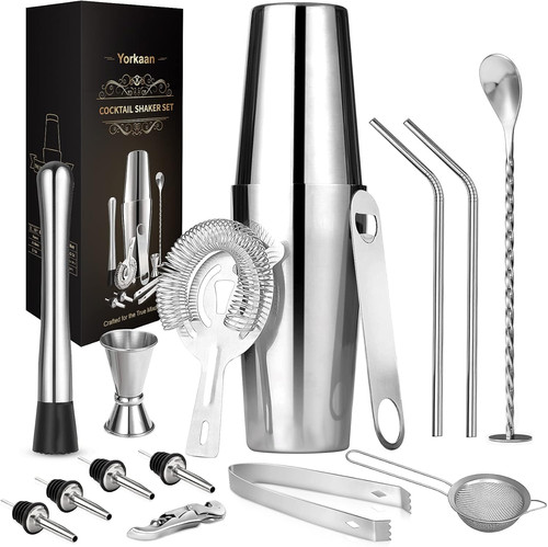 Set cocktail pezzi shaker - pezzi,,