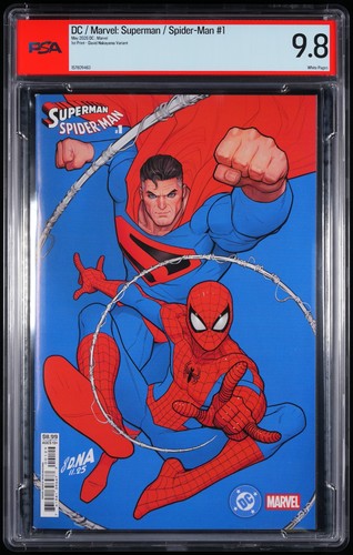 Marvel superman spider man - dc/marvel:, superman/spider-man