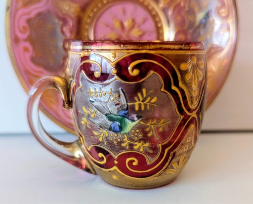 Tazza piattino vittoriano - tazza/piattino,