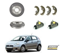 Coppia Tamburi Ganasce Cilindretti Freno Fiat Grande Punto Punto EVO Punto 199