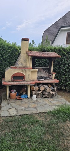 Barbecue muratura - barbecue, in
