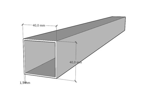 Profilato alluminio estruso - in,