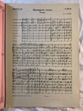 Spartiti musicali CASETTA ROSSA partitura per banda di AMEDEO AMADEI.