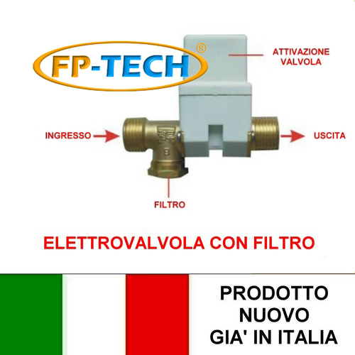 Elettrovalvola acqua - elettrovalvola, 1/2"