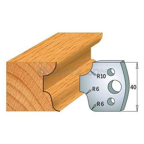 Coppia coltelli sagomati - coppia,