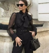 ZARA Camicetta Organza Semi