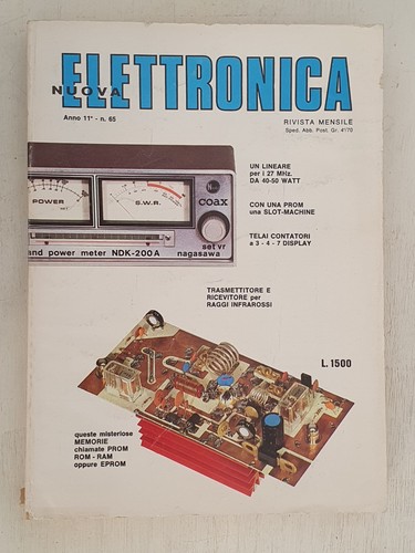 Rivista nuova elettronica - elettronica, n