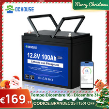 12V 100Ah Batteria al litio