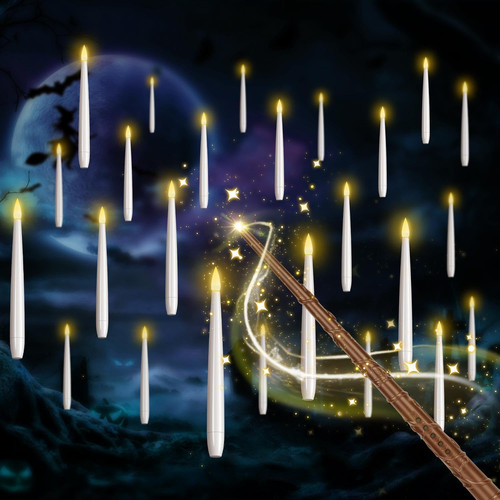 Candele led galleggianti 24 - candele, a