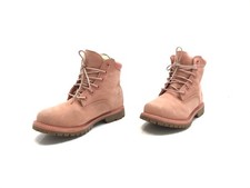 Timberland stivali da donna stivaletti stivali in pelle tempo libero comfort rosa taglia 36