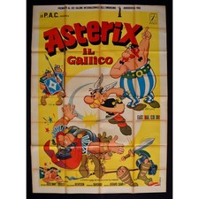 manifesto ASTERIX IL GALLICO goscinny uderzo dargaud belvision calvi A26