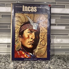 VTG 📚HCDJ The Incredible Incas and Their Timeless Land Loren McIntyre Book