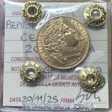 REPUBBLICA FRANCESE 20 FRANCHI