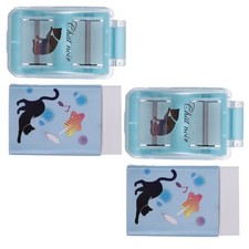  2 Sets Rullo Per Gomma Da