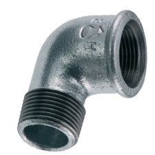 GOMITO in ghisa zincato 3/4"