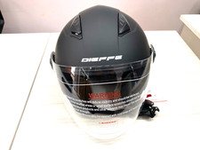 CASCO CON VISIERA LUNGA NERO