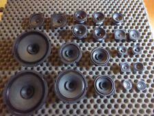 Visaton high end 19 speaker set , sizes  17 , 13 , 10 , 8 , 7 , 5 cm