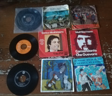 Lotto di 9 vinili 45 giri