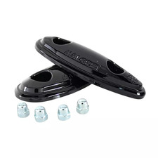 COPPIA COPERTURE NERI SPECCHIETTI RETROVISORI MALOSSI YAMAHA T-MAX 500 2001-2007