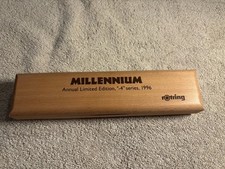 Nuova Rotring Artpen Millennium Edizione Limitata Serie "4" 1996. Pennino medio