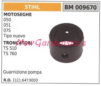 Guarnizione pompa olio stihl - guarnizione,