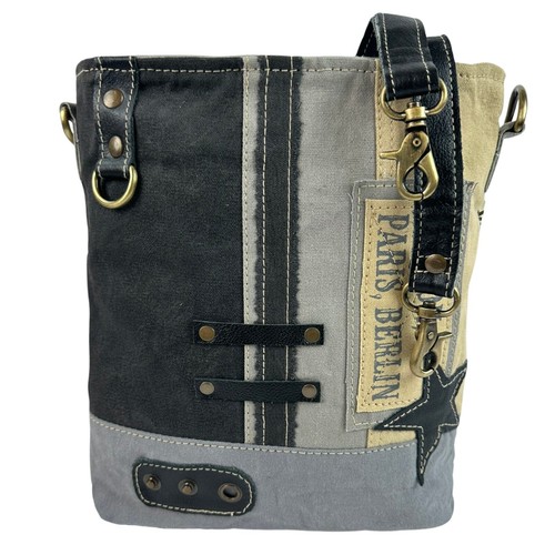 Borsa tracolla sunsa canvas - borsa, a
