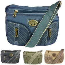 Borsa A Tracolla Vintage Denim